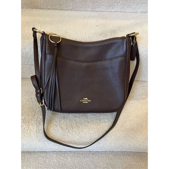 Coach Handbags - NWOT Coach Burgundy Leather Bag
